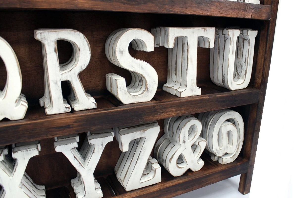 Shabby Chic Letters Starter Pack