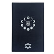 Black Gratitude Journal with Silver Lining - 120 pages - I am Thankful For