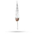Macrame Pot Holder Beaded - Natural - 1Meter