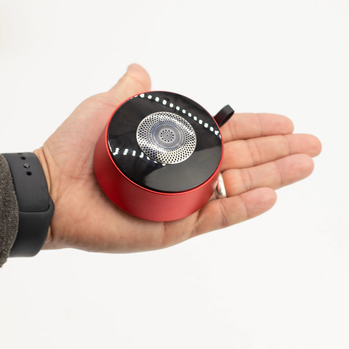 Red Mandala Lighting Effect Mini Speaker