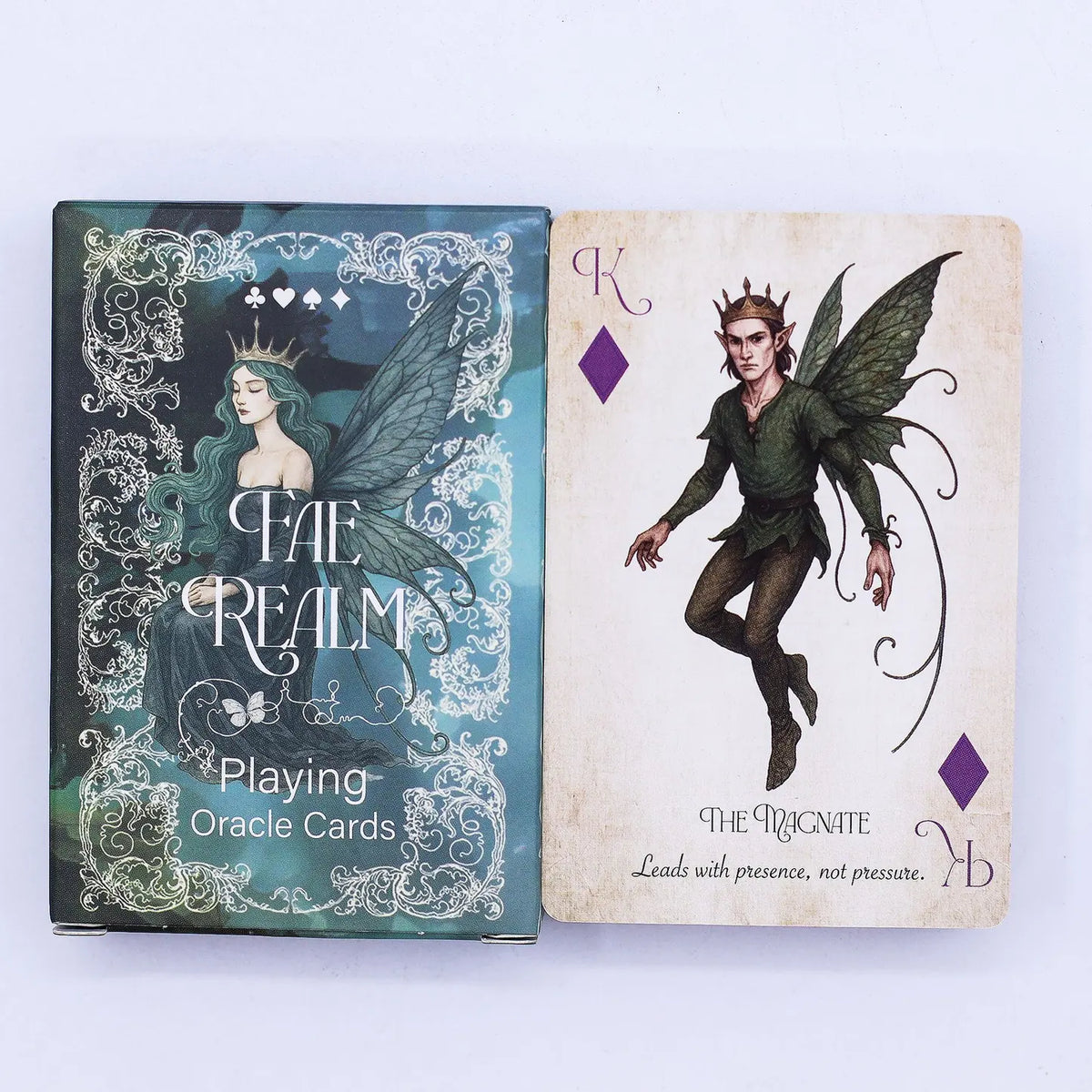 Fae Realm Playing & Oracle Cards  Fairy Theme
