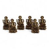 Brass Miniature Gods - Ganesha (22gms)  - 37mm