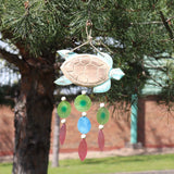 Aqua Turtle Carving and Copis Drop