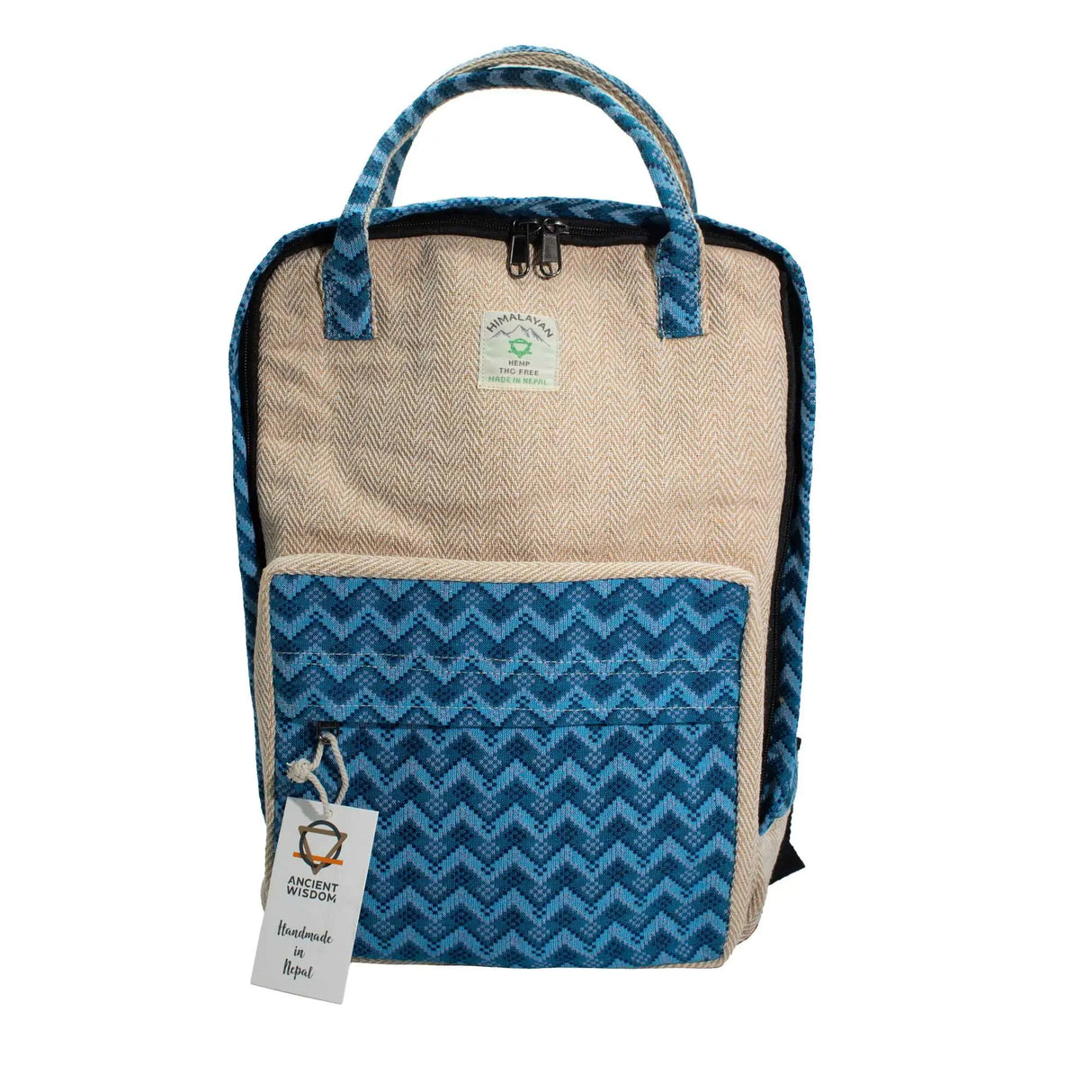 Standard Kathmandu Backpack - Dhaka Design (34x27x10cm)