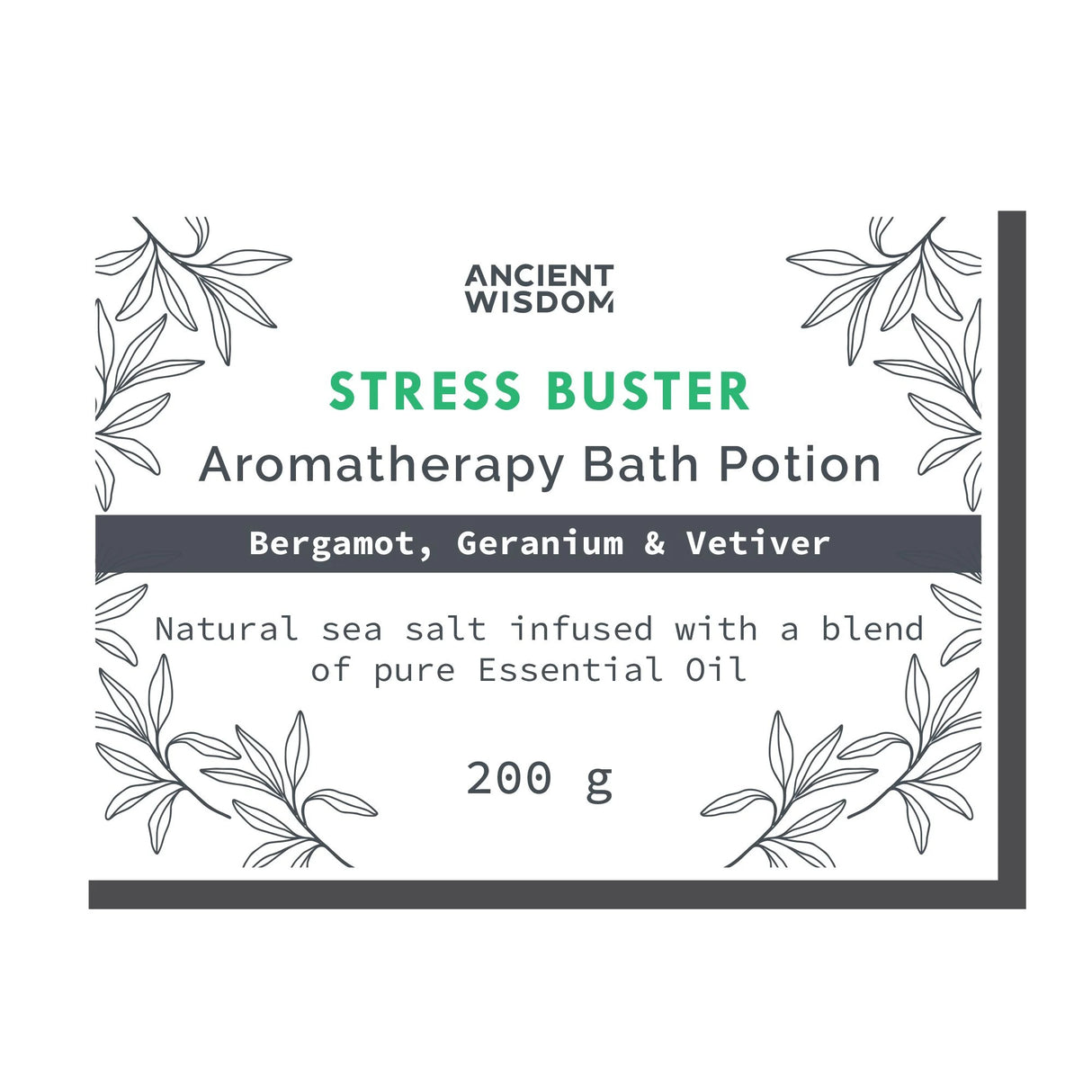 Bag Labels for Stress Buster  (4 sheets of 18)