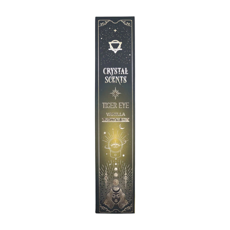 Tiger Eye Crystal Scents Smudge Incense - Vanilla