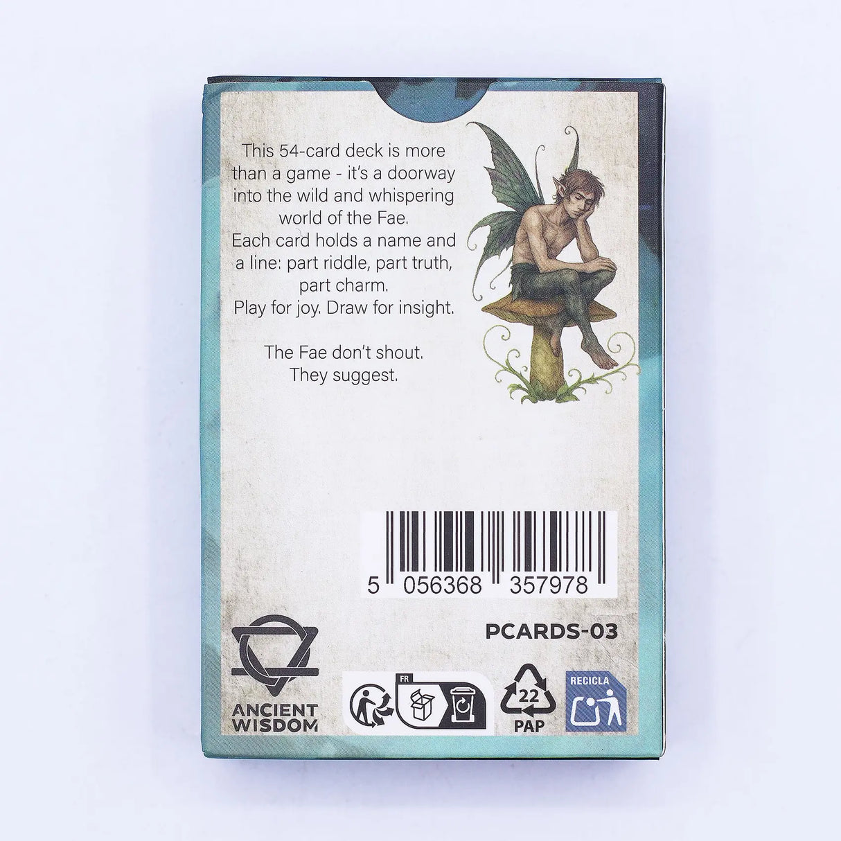 Fae Realm Playing & Oracle Cards  Fairy Theme