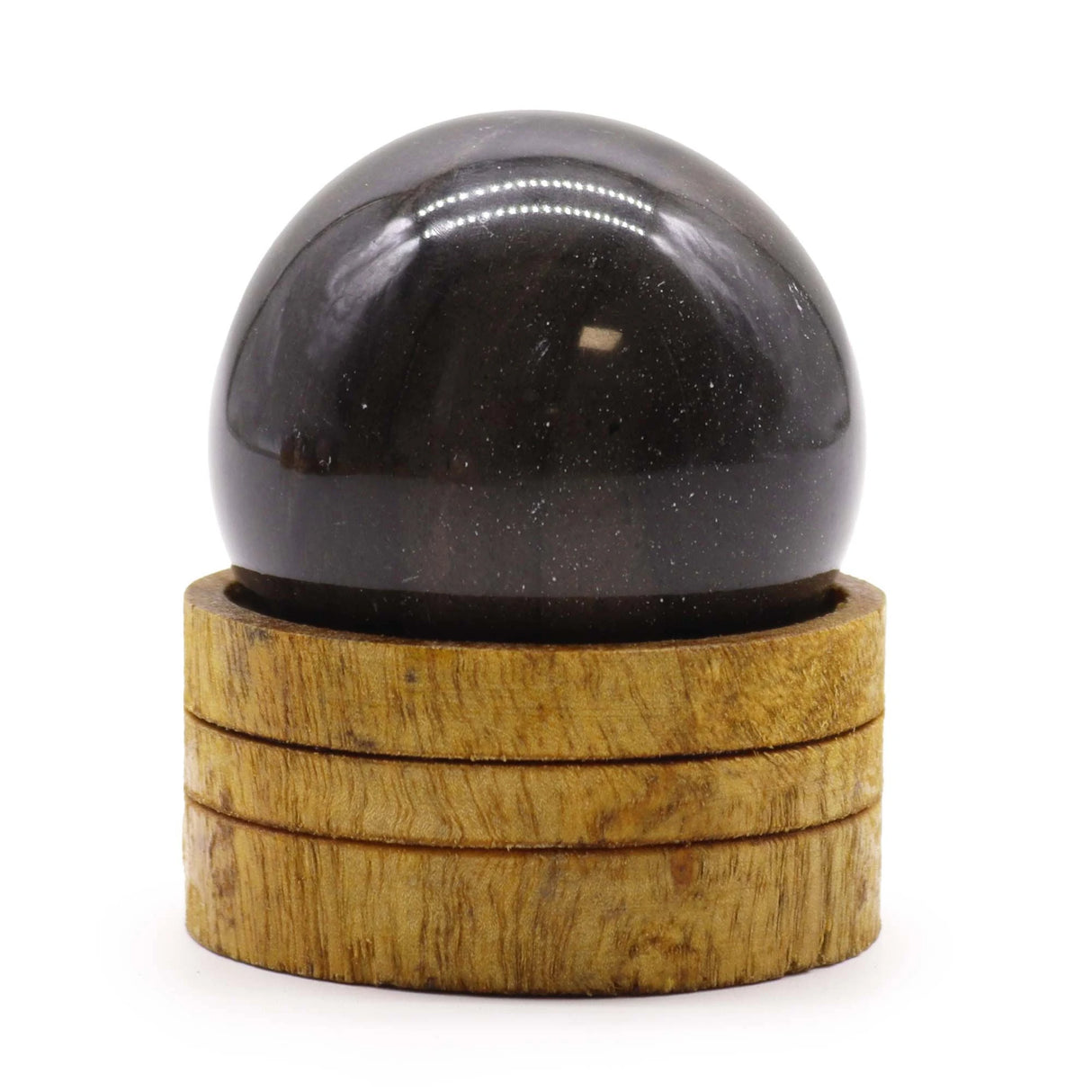 Gemstone Sphere 50mm - Ocean Agate with Stand