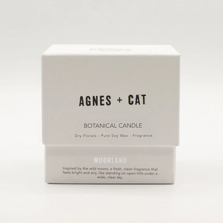 Agnes + Cat Botanical Soy Wax Candle - Moorland