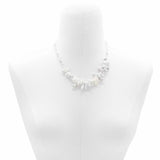 Longstone Gem Necklace - White Jasper