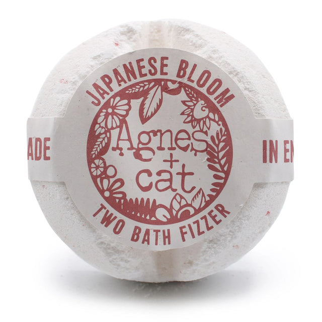 Agnes + Cat Bath Fizzer - Japanese Bloom
