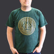 Nomad Sari Stonewashed Cotton T-Shirt  Chakra  Green  XL