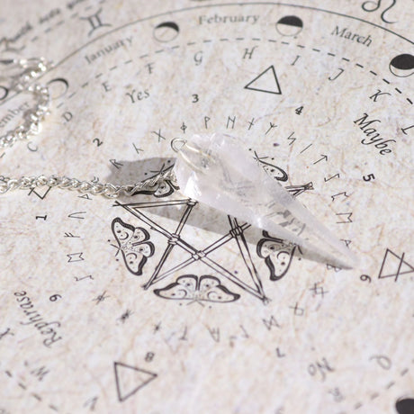 Ancient Witch Spell Incense - Cleansing - Rock Crystal Pendulum