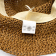 Nomad Sari Floppy Straw Sun Hat - Natural Coffee