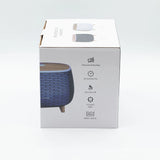 Futuristic Ribbed Aroma Diffuser with Colour-Changing Light