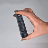 Madagascar Labradorite Point (approx 50-65gm 100x28mm)