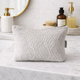 Nomad Sari Indian Jacquard Toiletry Bag - Moonlit Weave