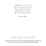 Agnes + Cat Botanical Soy Wax Candle - Seasalt & Moss