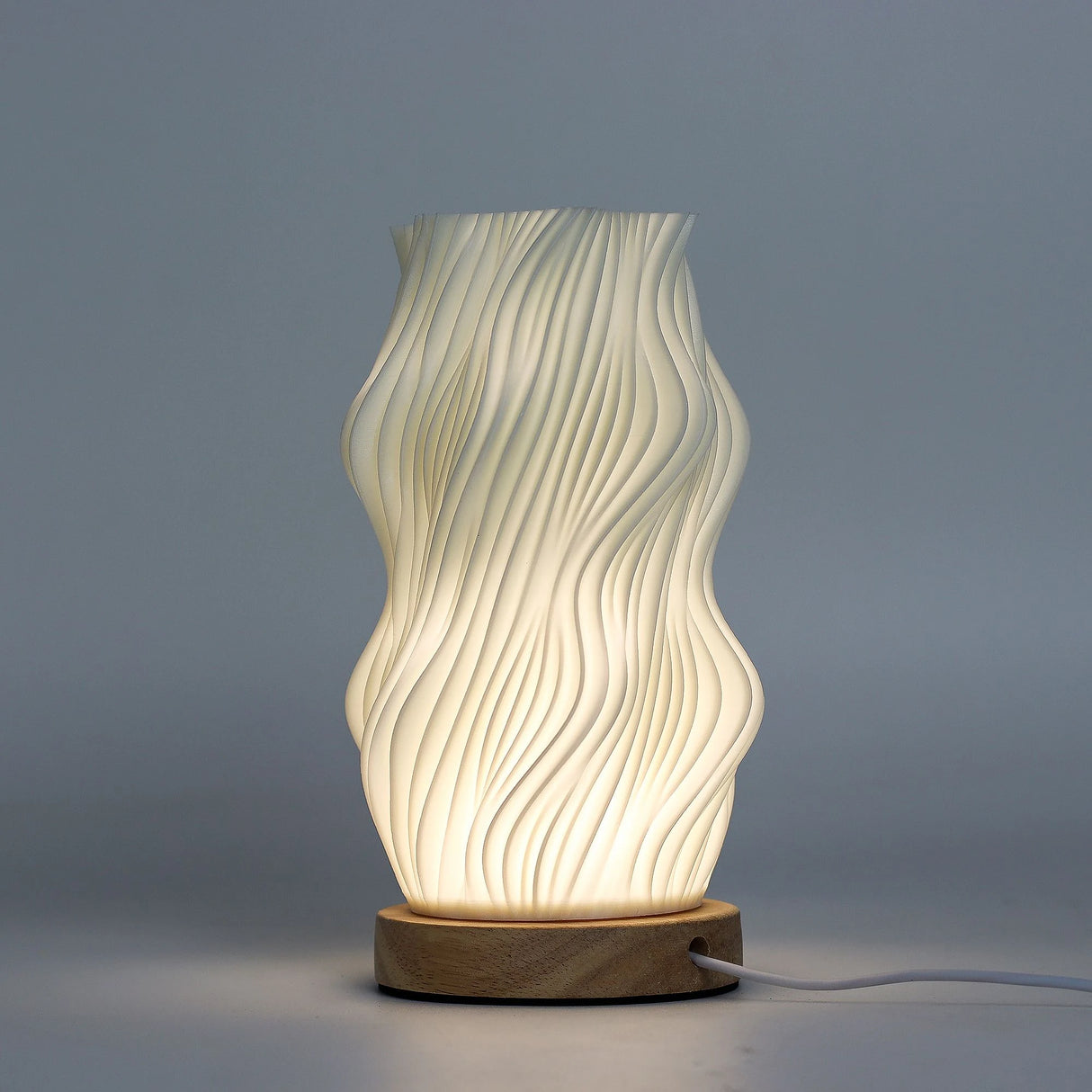 New Wave Lamp - USB (C) - 3 settings - Star Twisted