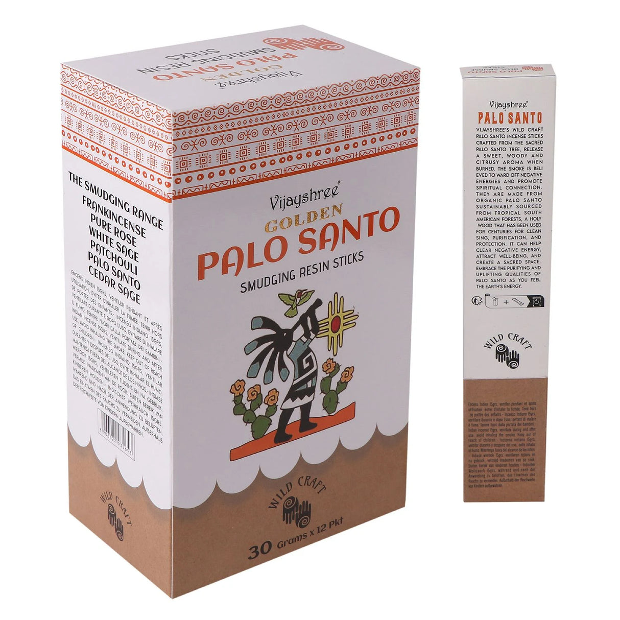 Golden Palo Santo Smudging Resin Sticks  30g