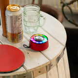 Red Mandala Lighting Effect Mini Speaker
