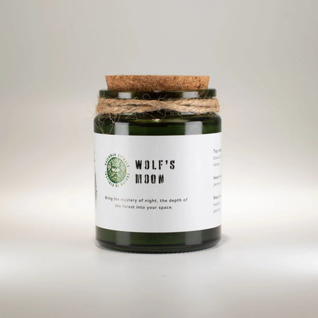 Greenman Woodwick Soy Candle - Wolf's Moon