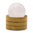 Gemstone Sphere 40mm - Clear Quartz with Stand