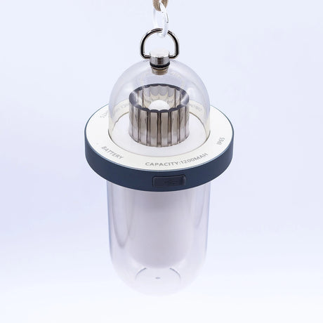 Outdoor Flame Effect Lamp - White USB - C Chargable - Multi Colour