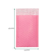 Pink Poly Bubble Envelope (130x180+40mm)