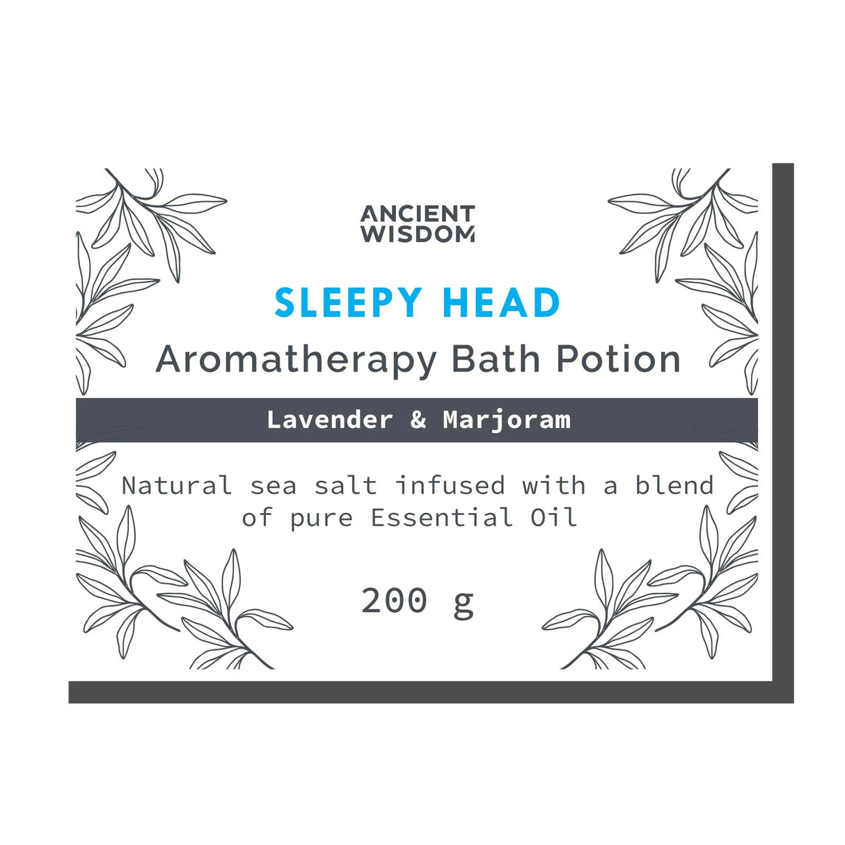Bag Labels for Sleepy Head  (4 sheets of 18)