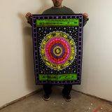 Cotton Wall Art (70x110cm) - Zodiac Colourful