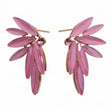 Soft Pink - Vintage Glass - Faries - Earrings