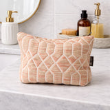 Nomad Sari Indian Jacquard Toiletry Bag - Rose Lattice