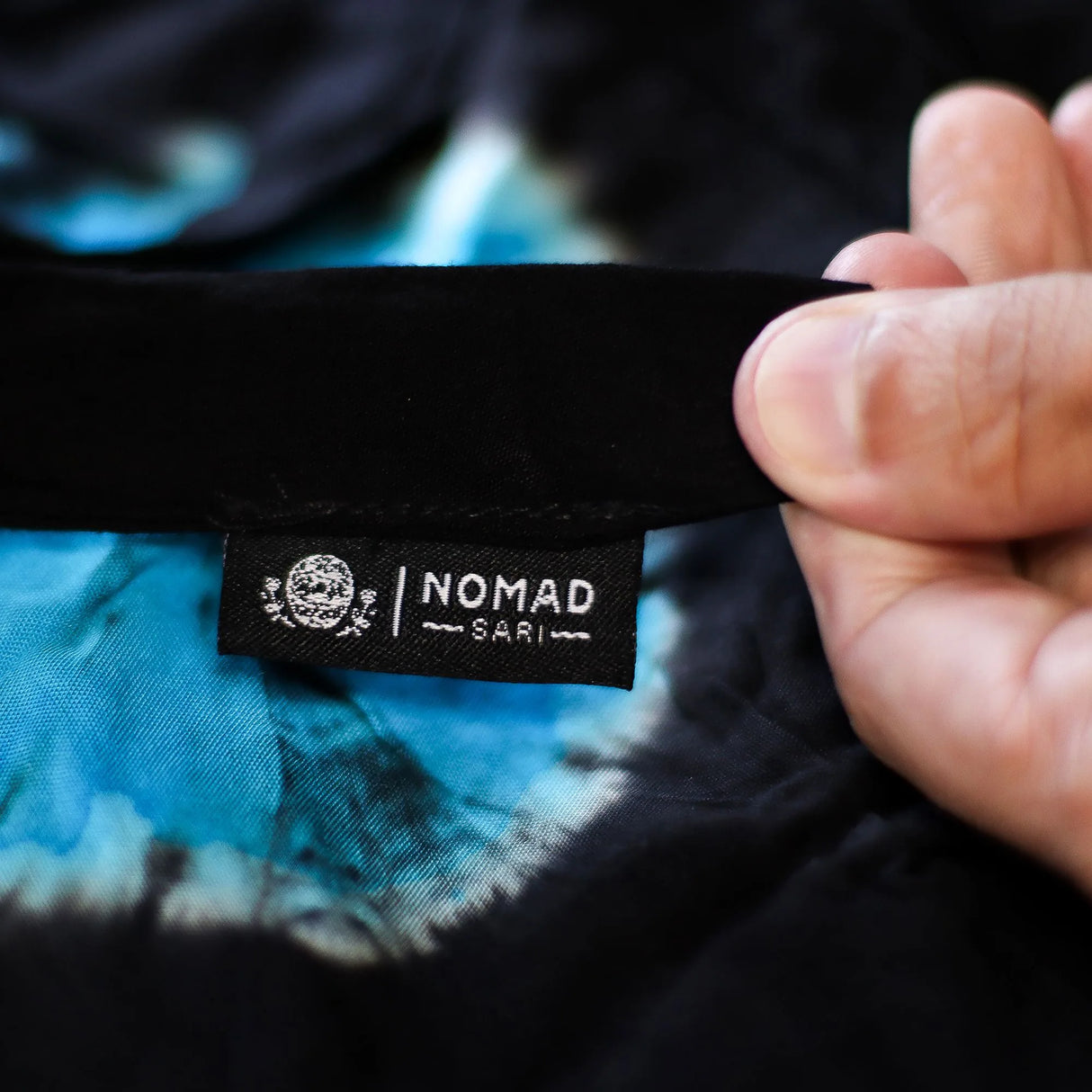 Japanese Style Lounge Pants - Blue & Orange - M