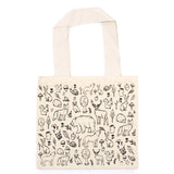 Big Cotton Shopping Bag - 38x42cm - Forest Life - 10oz