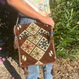 Chocolate Kilim Messenger Festival Bag