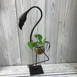 Hydroponic Home Dcor - Tall Flamingo One Pot Stand