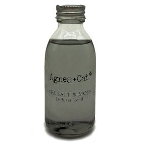 Agnes + Cat Reed Diffuser Refill - Seasalt and Moss 150ml