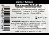 Bag Labels for Decadence (4 sheets of 18)