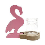 Hydroponic Home Dcor - Pink Flamingo Pot