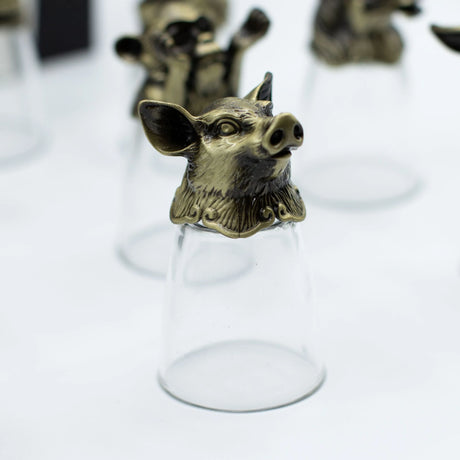 Gift Set of 12 Glasses (25ml) - Forest & Mystical Creatures