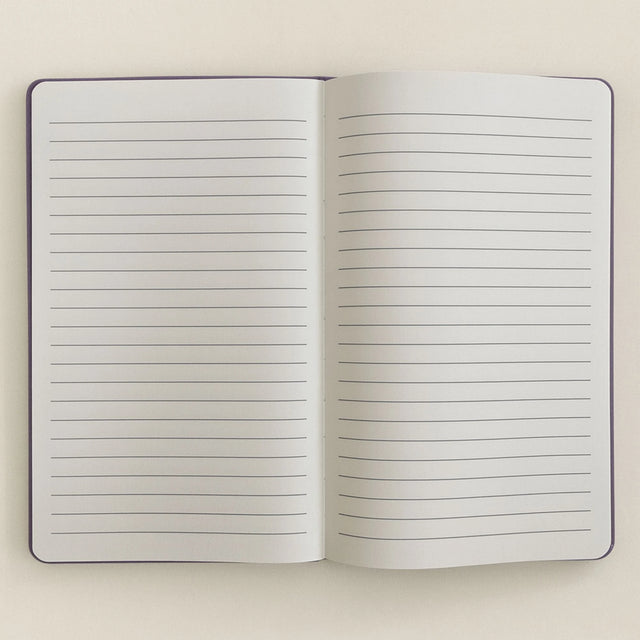Lavender Velvet Notebook - 80 pages - Believe Yourself