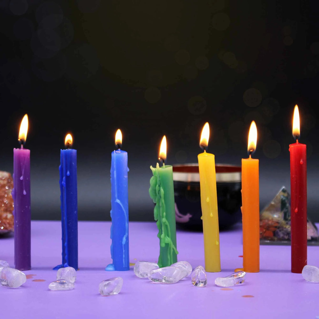Set of 10 Spell Candles - Healing