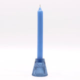 Flip Dinner Candle / Tealight Holder - Royal Blue