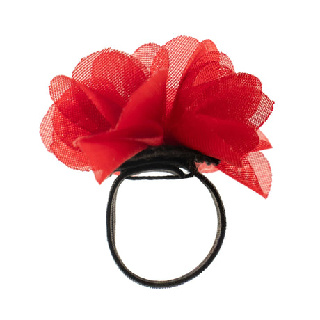 Fragrance Chiffon Diffuser Ring  Rose Red