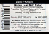 Bag Labels for Sleepy Head  (4 sheets of 18)