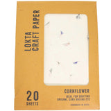 A4 - Lokta Craft Paper (20 sheet pack) - Cornflower