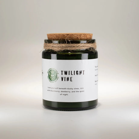 Greenman Woodwick Soy Candle - Twilight Vine