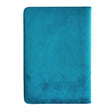 Light Blue Velvet Notebook - 80 pages - Embrace The Journey