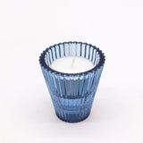 Flip Dinner Candle / Tealight Holder - Royal Blue